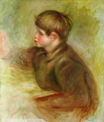 Porträt von Coco beim Malen, ca. 1910-12